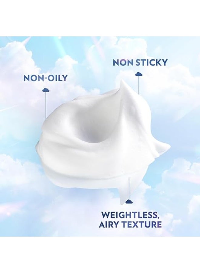 VASELINE Cloud Soft, Light Moisturiser, 300 ml, for Plump, Soft Skin, with Ceramides & Hyaluron Fillers, 10X Hydration Volume, Non-Sticky - Image 3